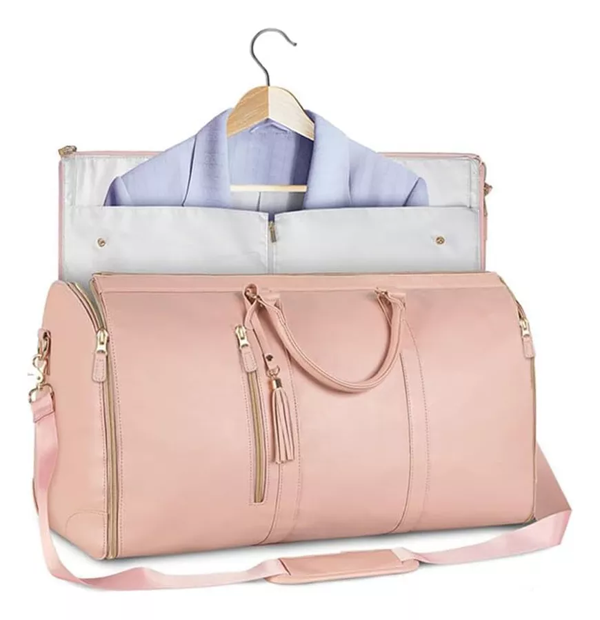 Maleta Portatrajes Ligera 2 En 1 Para Viajes Y Gym, Mochila