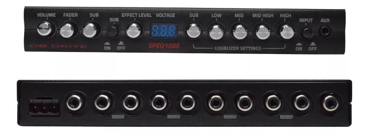 Ecualizador Con Epicentro Digital Db Drive Speq10be 5 Bandas