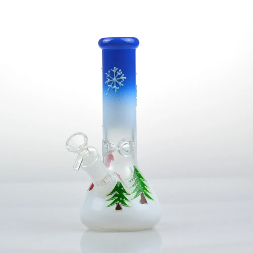 Santa Claus Glass Beaker