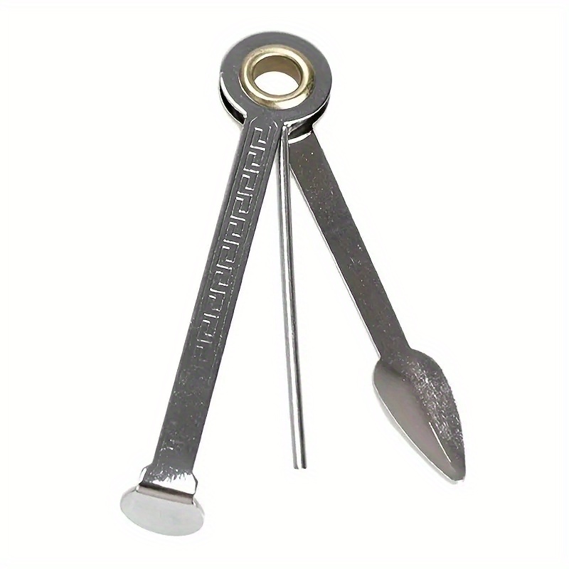3-in-1 Metal Tobacco Pipe Cleaning Tool