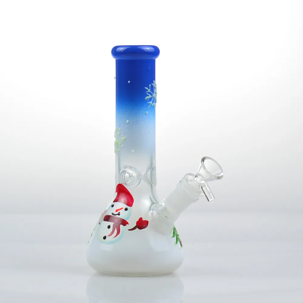 Santa Claus Glass Beaker