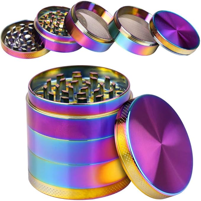 Rainbow Coloured Grinder