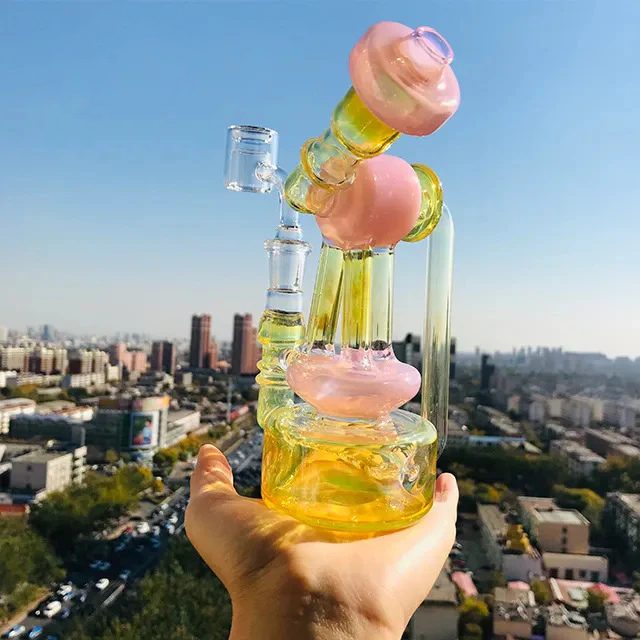 Special Mushroom Glass Flask
