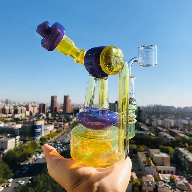 Special Mushroom Glass Flask