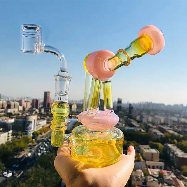 Special Mushroom Glass Flask