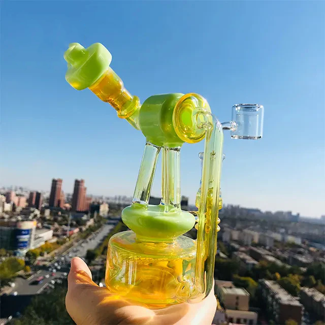 Special Mushroom Glass Flask