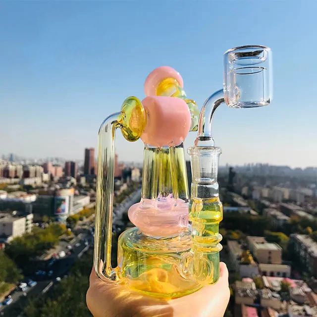 Special Mushroom Glass Flask