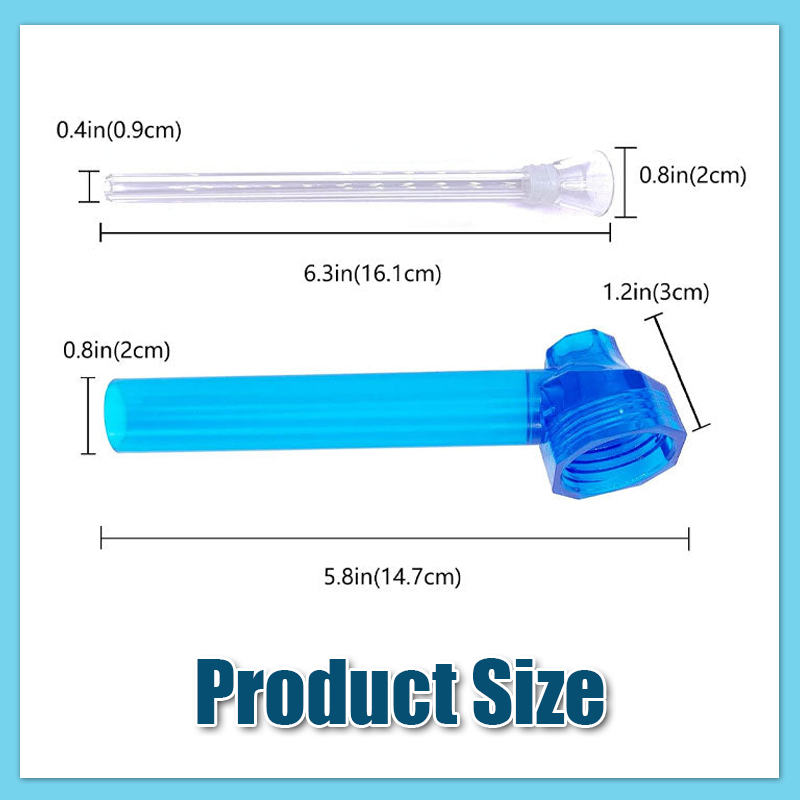 Portable Easy-To-Clean Glass Pipe