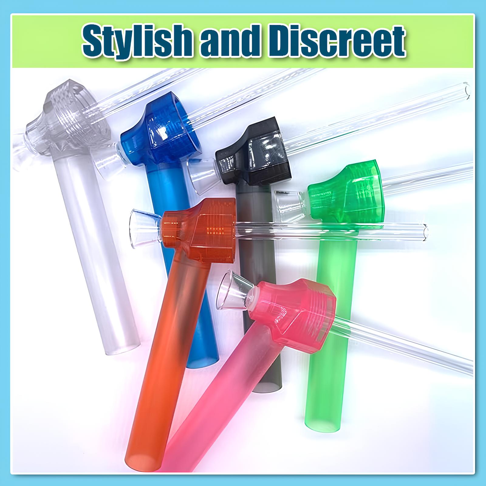 Portable Easy-To-Clean Glass Pipe