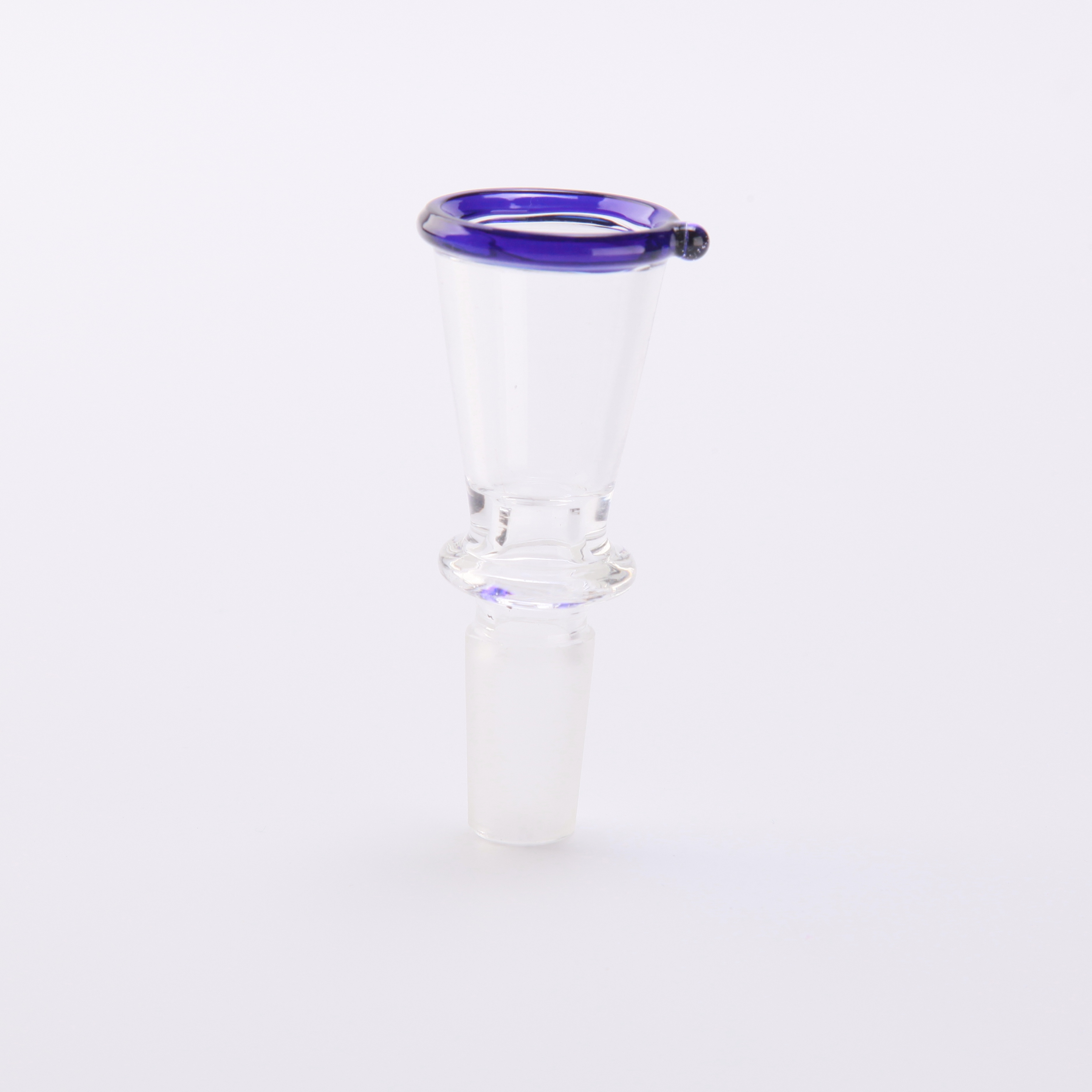 Blue snowflake bowl piece