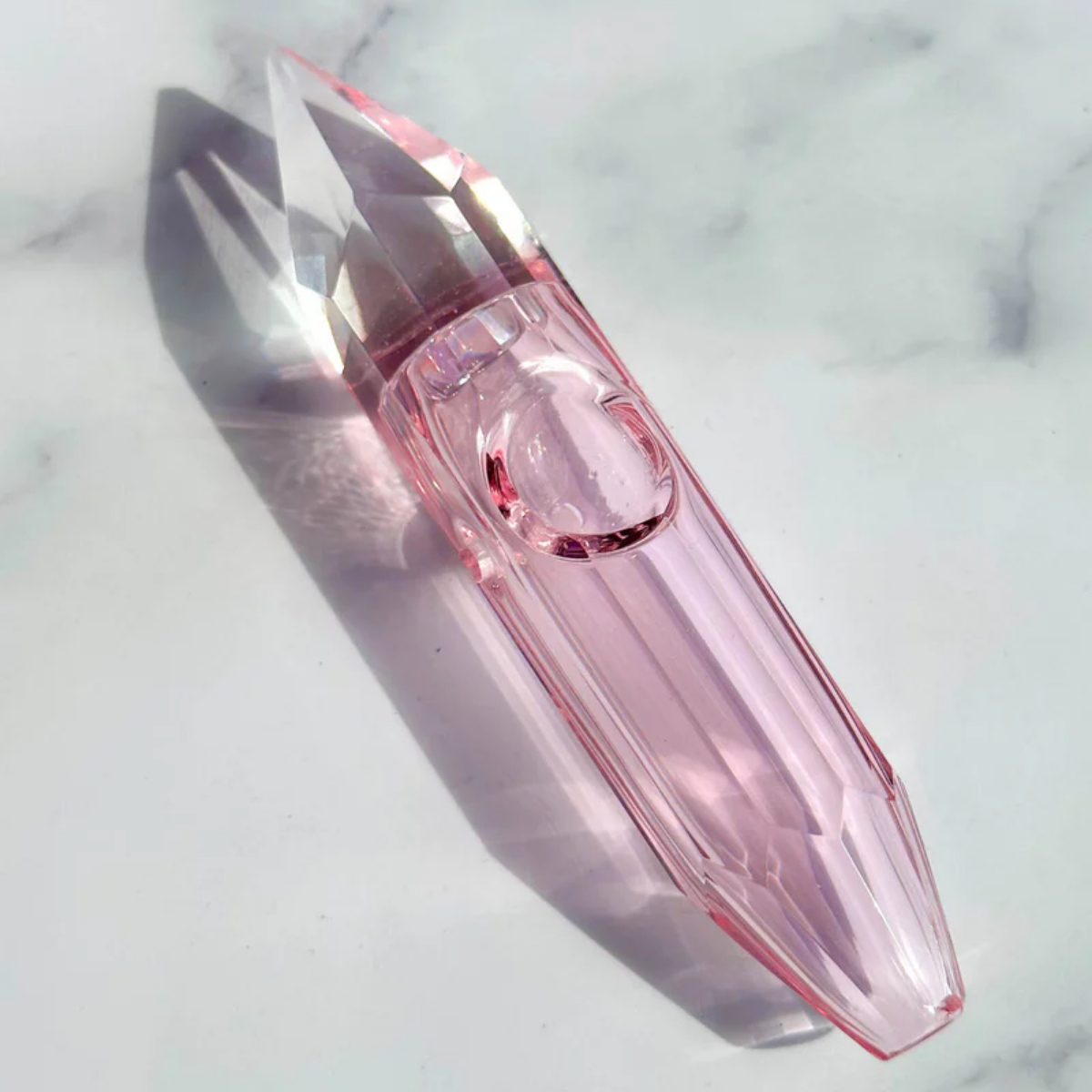 Romantic Crystal Glass Handle