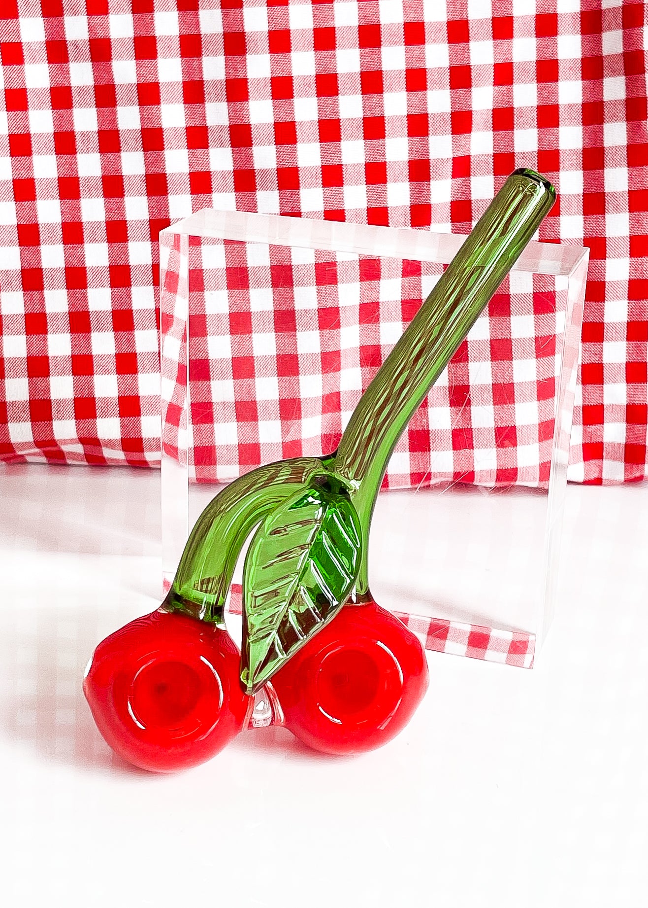 Double Bowl Cherry Handle