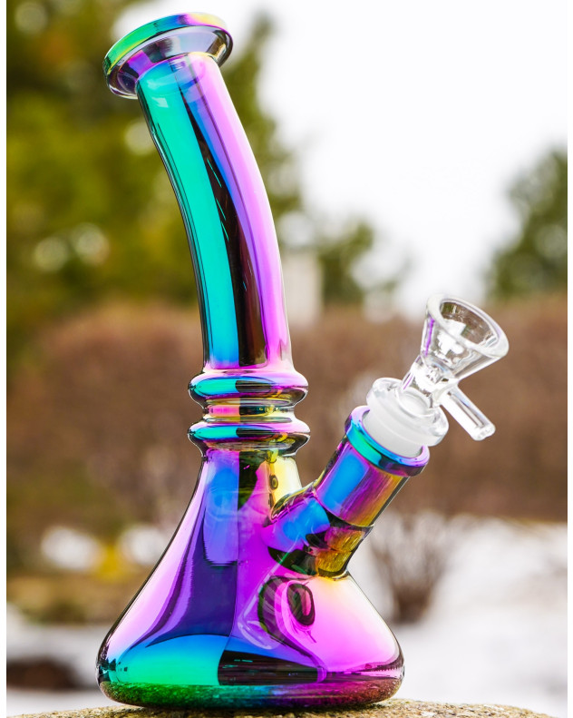 Rainbow Colored Heat-resistant Glass Pipe