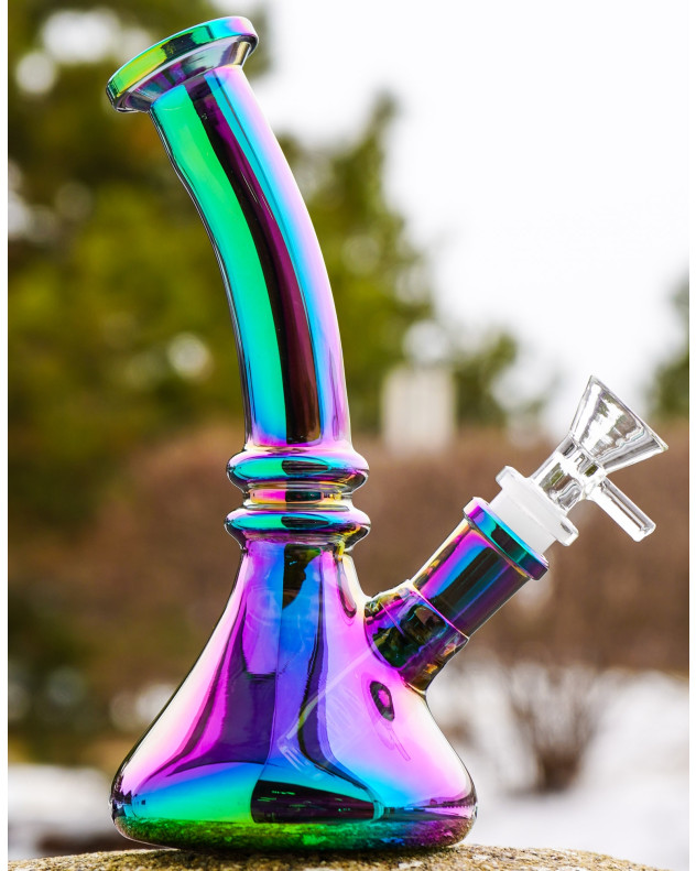 Rainbow Colored Heat-resistant Glass Pipe