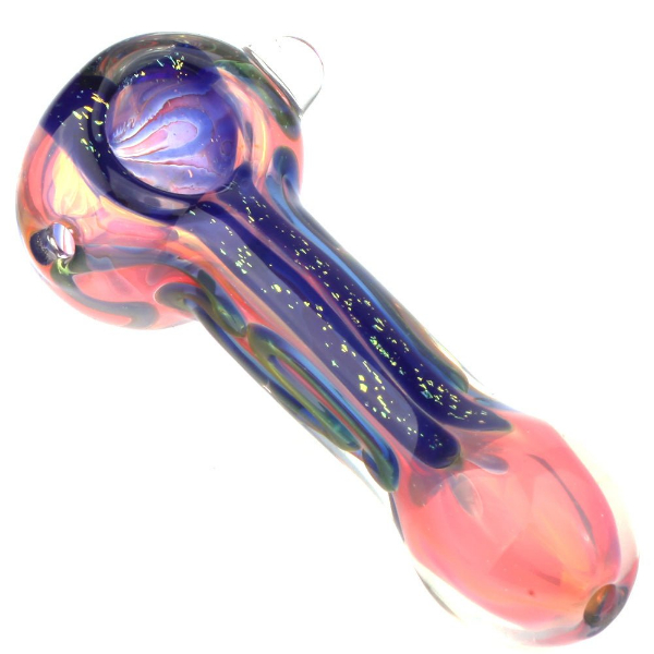 Purple Color Changing Glass Handle