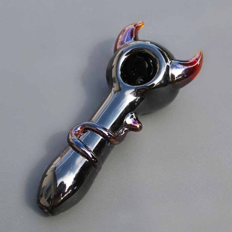 Red Devil Glass Handle