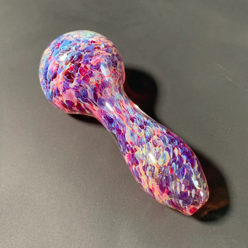 Purple Peanut Glass Handle