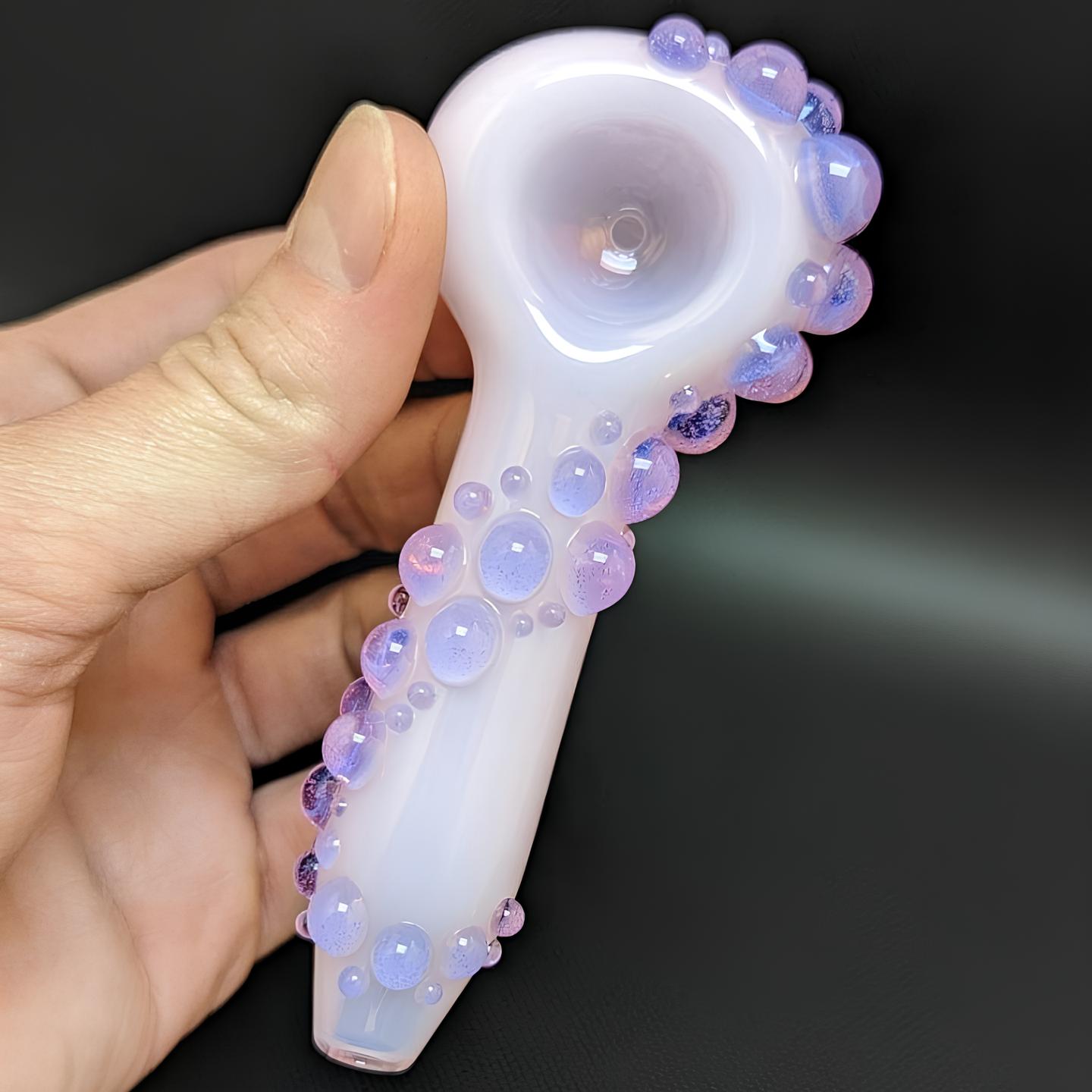 Pink Glass Handle