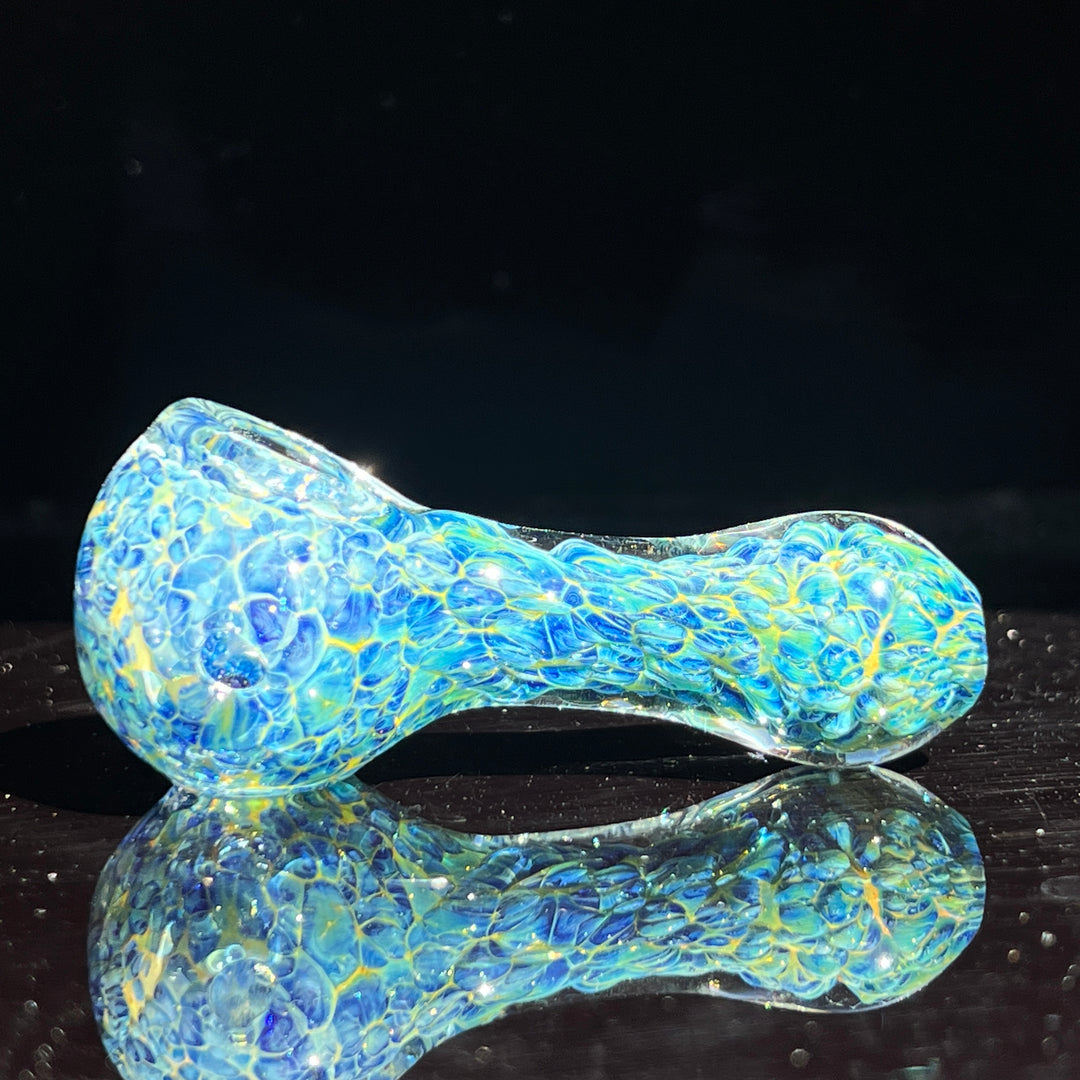 Blue Peanut Glass Handle