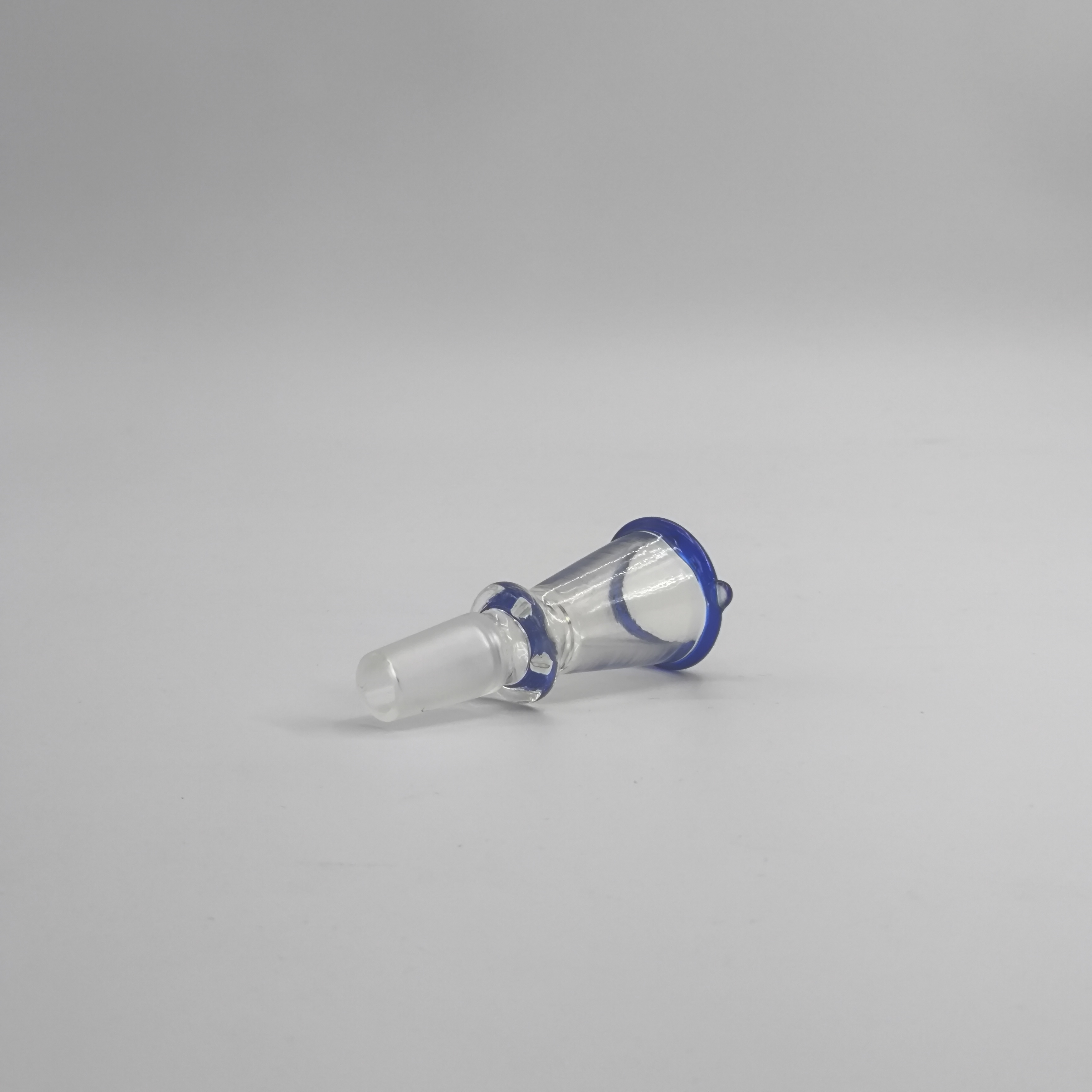 Blue snowflake bowl piece