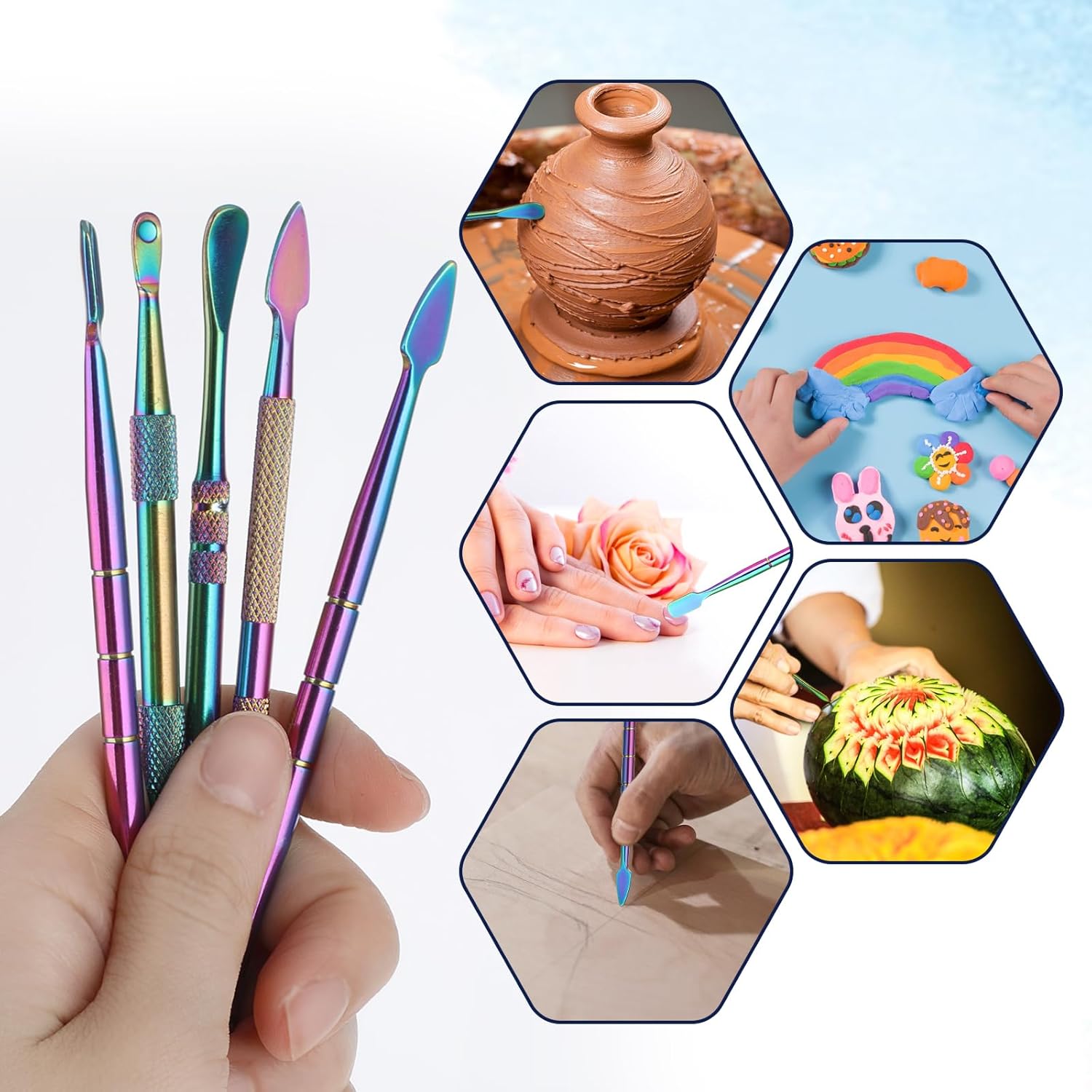 5 Piece Modeling Tools