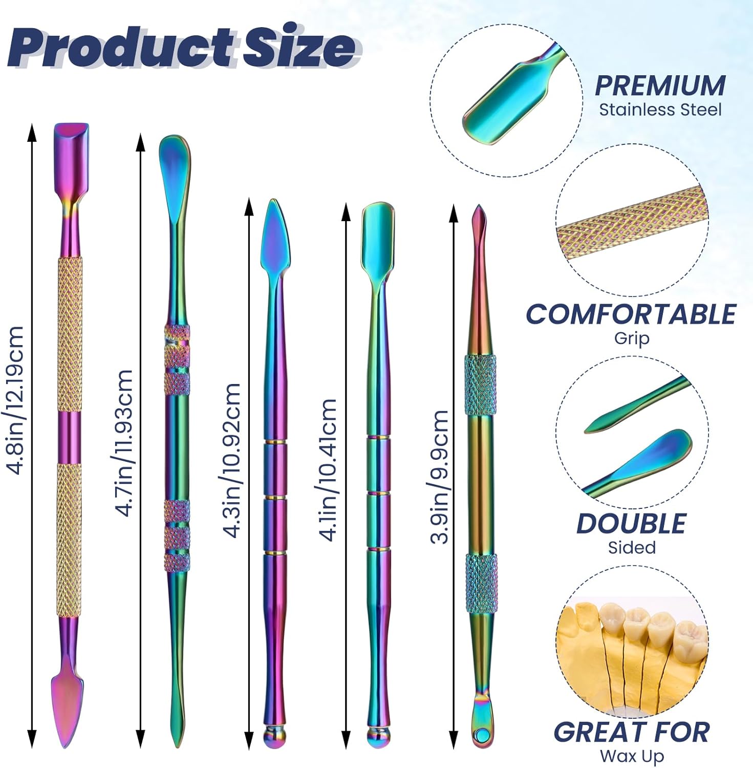 5 Piece Modeling Tools