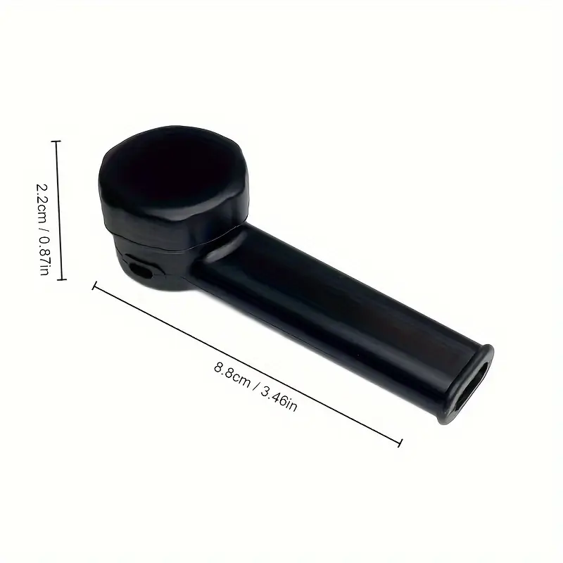 Balai Unbreakable Silicone Pipe Easy Clean Anti-Block Design Random Colour 3 Styles