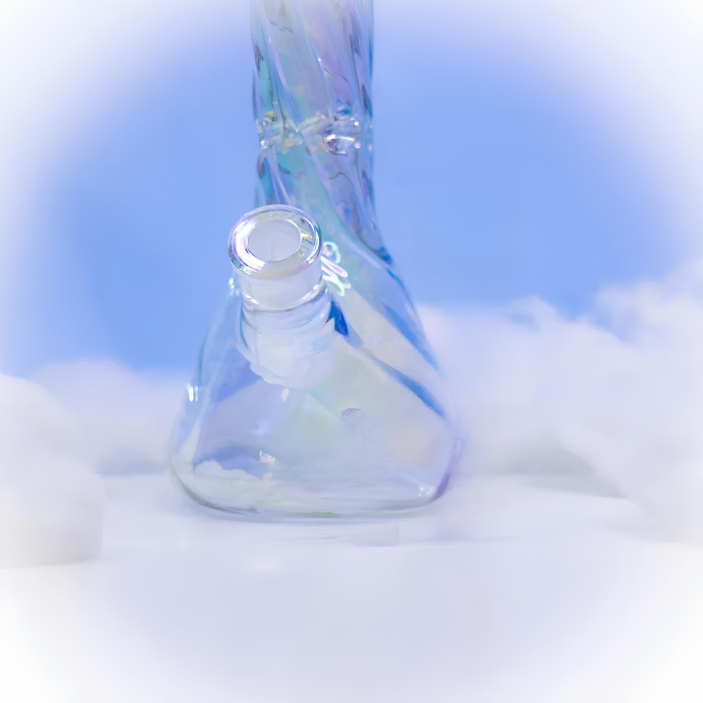Rainbow Swirl Glass Pipe