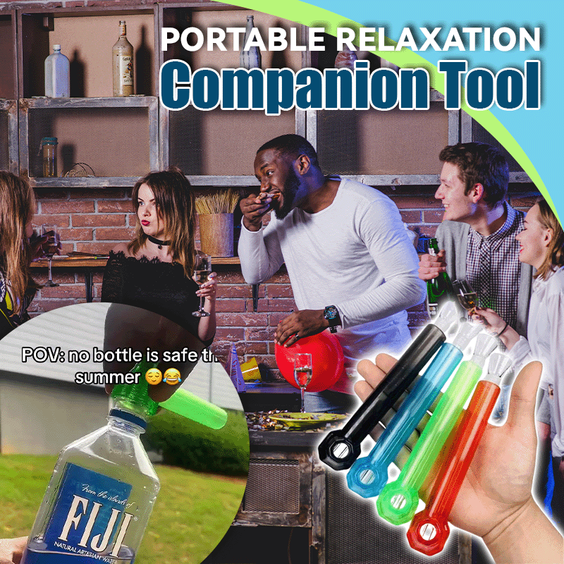 🔥Hot Sale🔥Portable Easy-To-Clean Glass Pipe