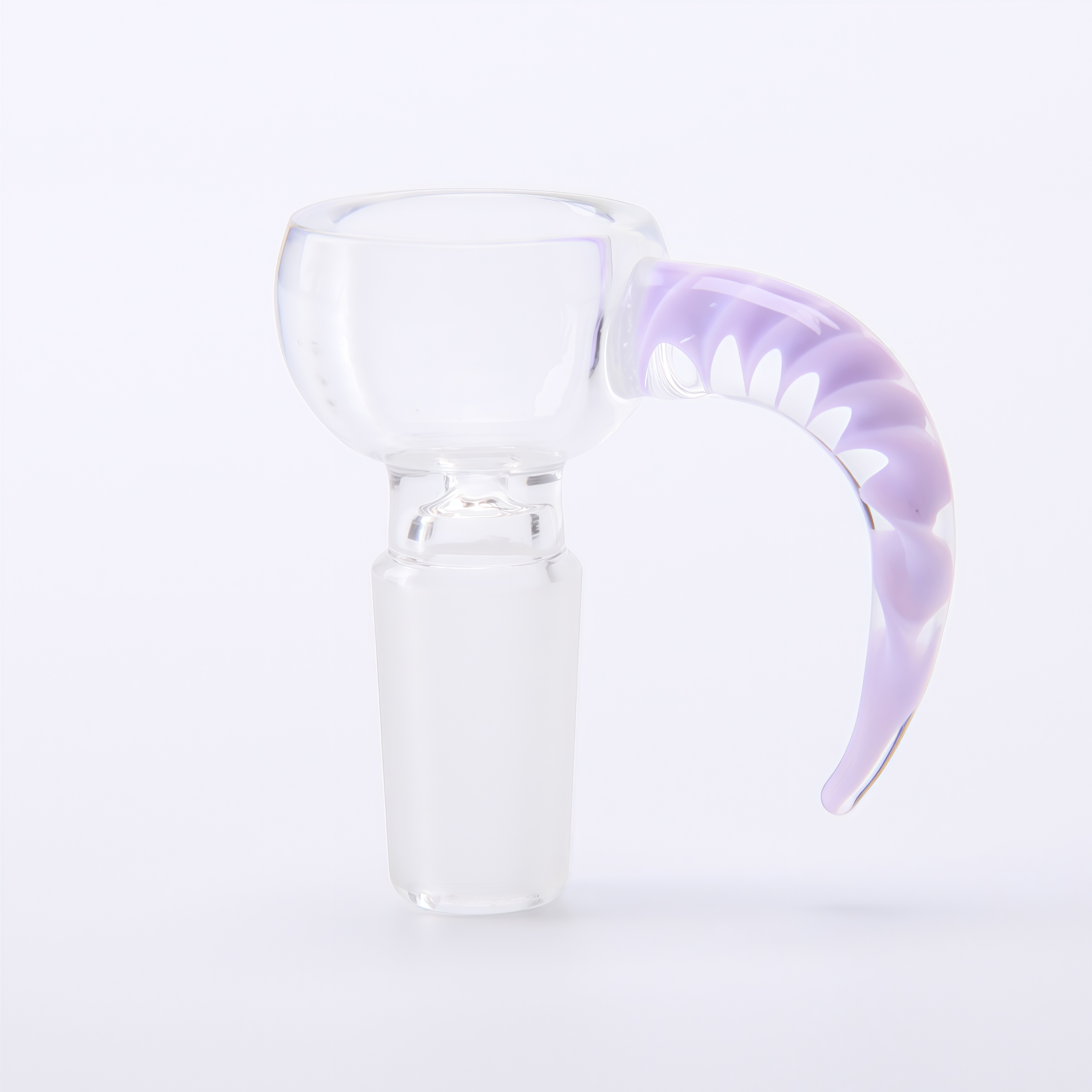 Wig shake glass bowl