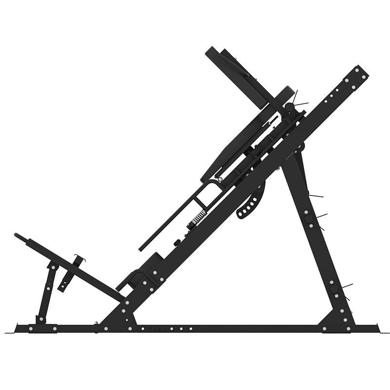 Manufacturer-Supplied Home Gym Leg Strength Trainer 45-Degree Squat Machine Pedal Leg Training Fitness Equipment Benches Racks