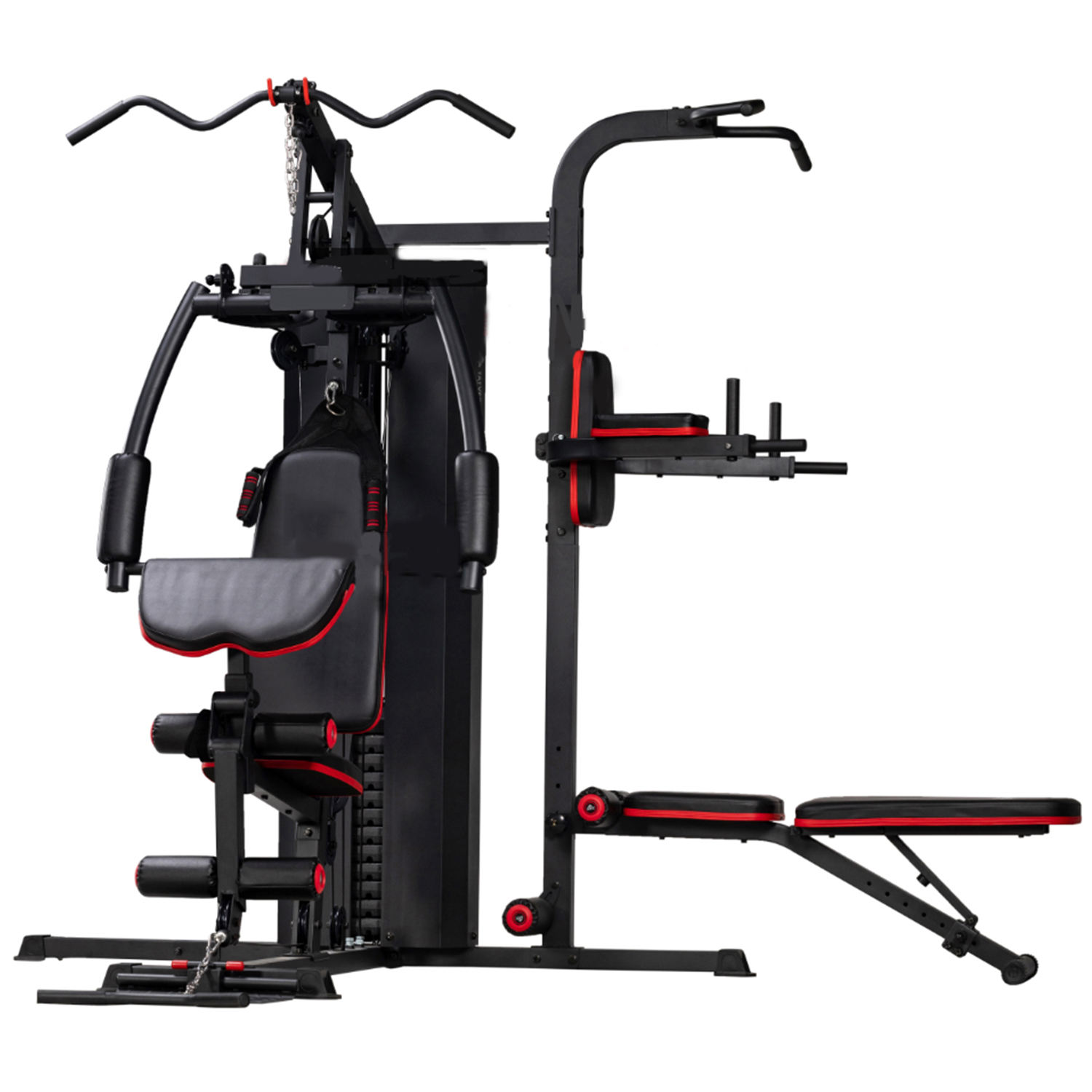 Multi-Functional Smith Machine Gym Fitness Equipment Set for Workouts