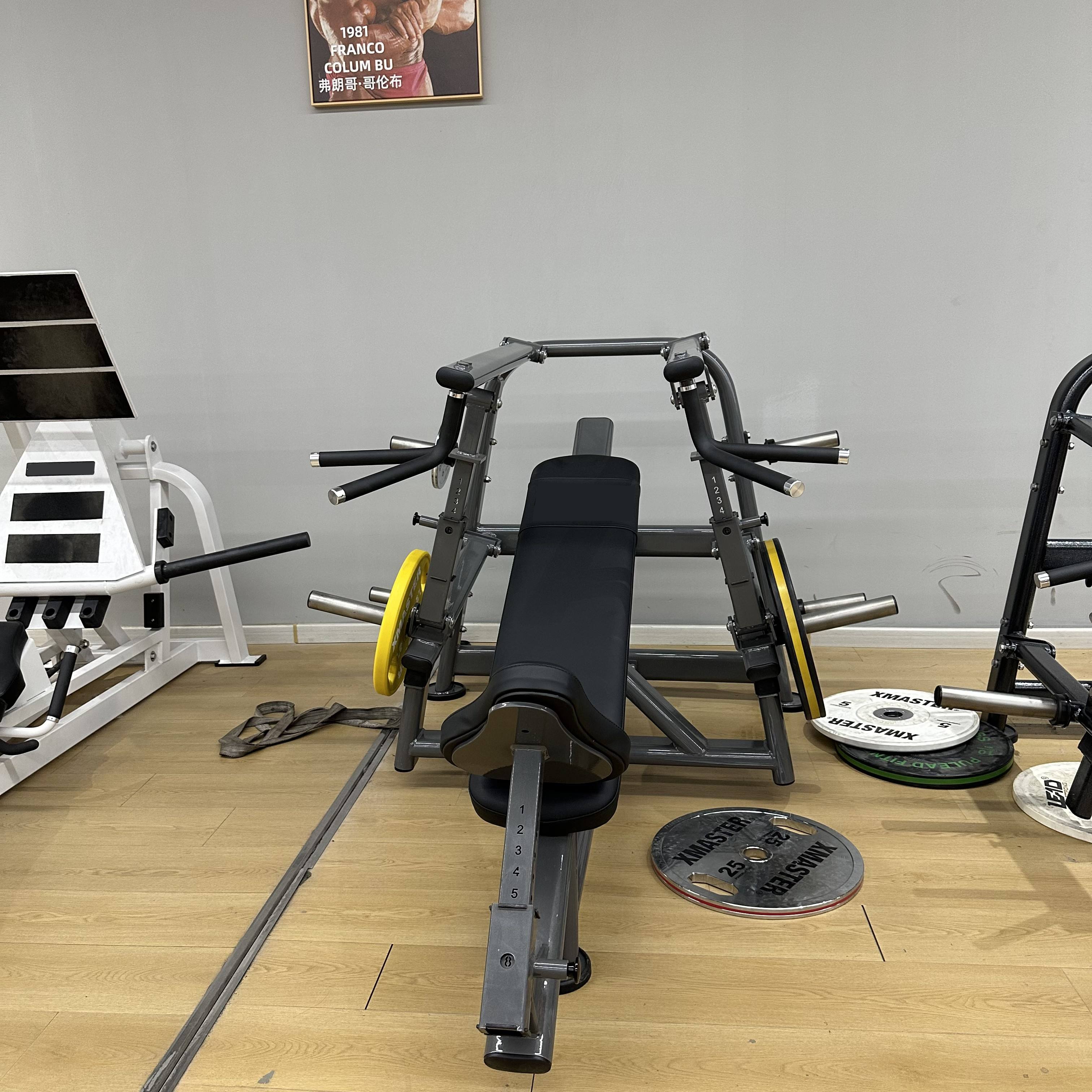 Steel Plate Loaded Sport Trainer Machine Gym Fitness Equipment for Chest and Leg Bodybuilding Gym Equipment Trainer