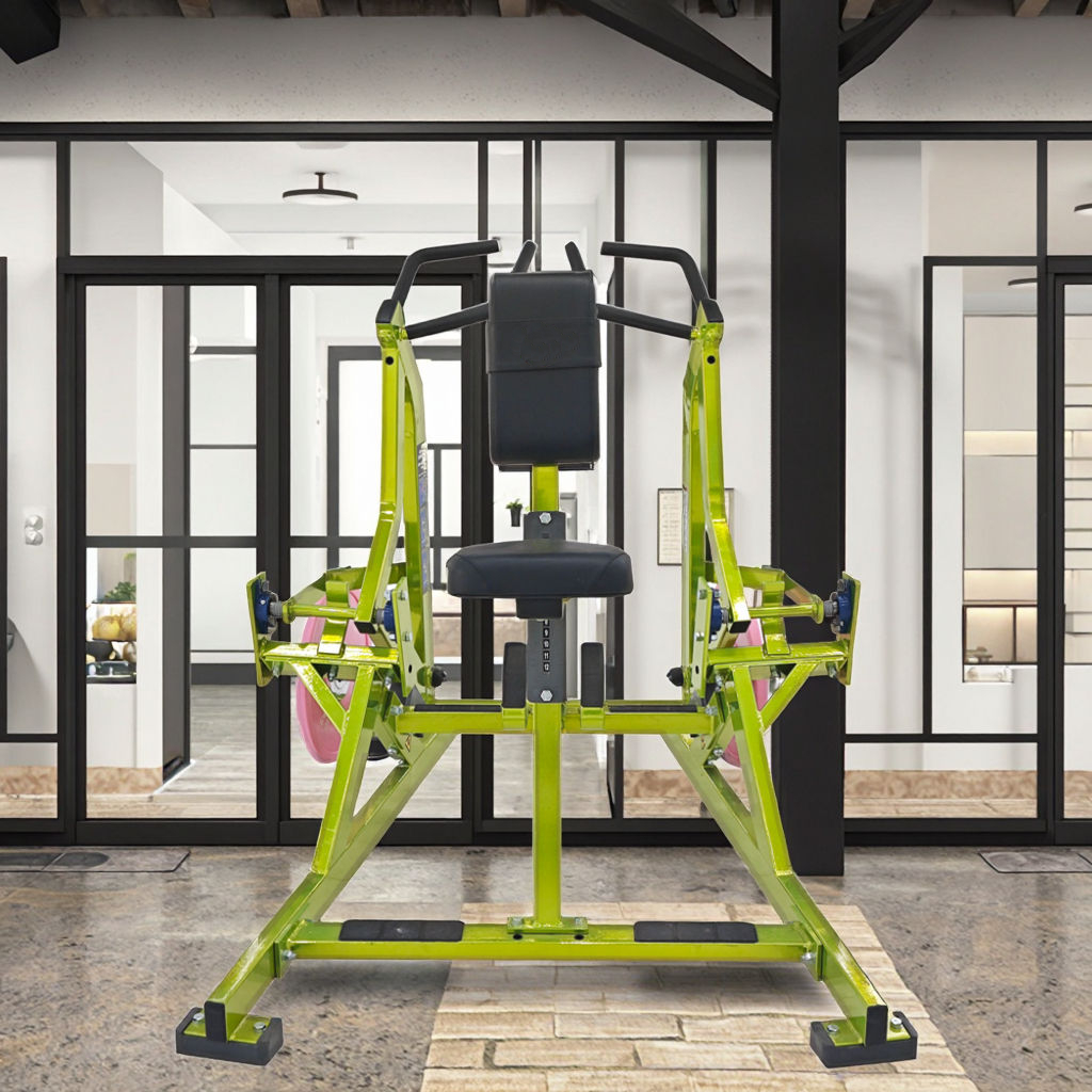 Durable Outdoor Steel Fitness Equipment Split-Action Rowing Back Pull Trainer for Body Fitness