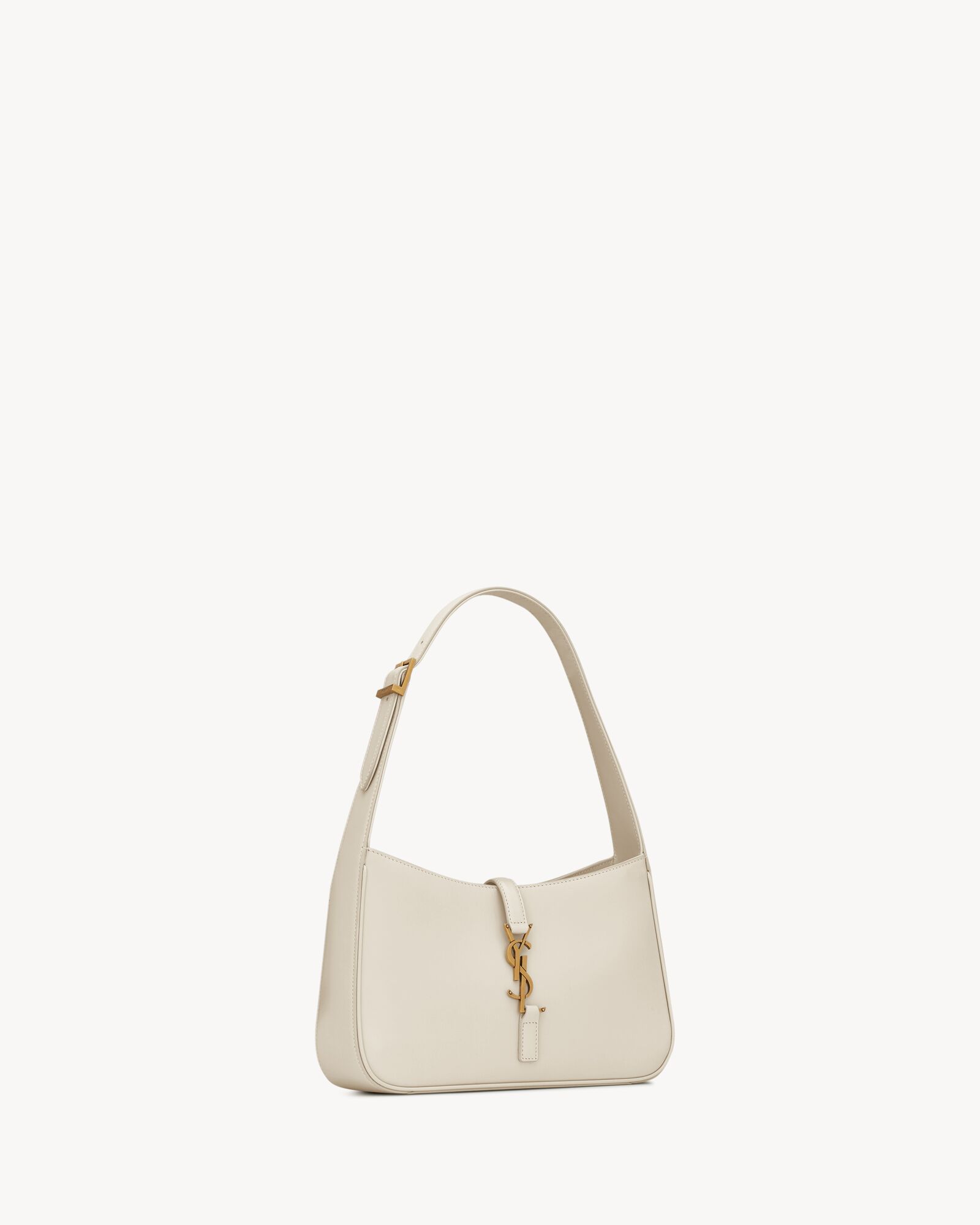 LE 5 À 7 IN SMOOTH LEATHER BLANC VINTAGE