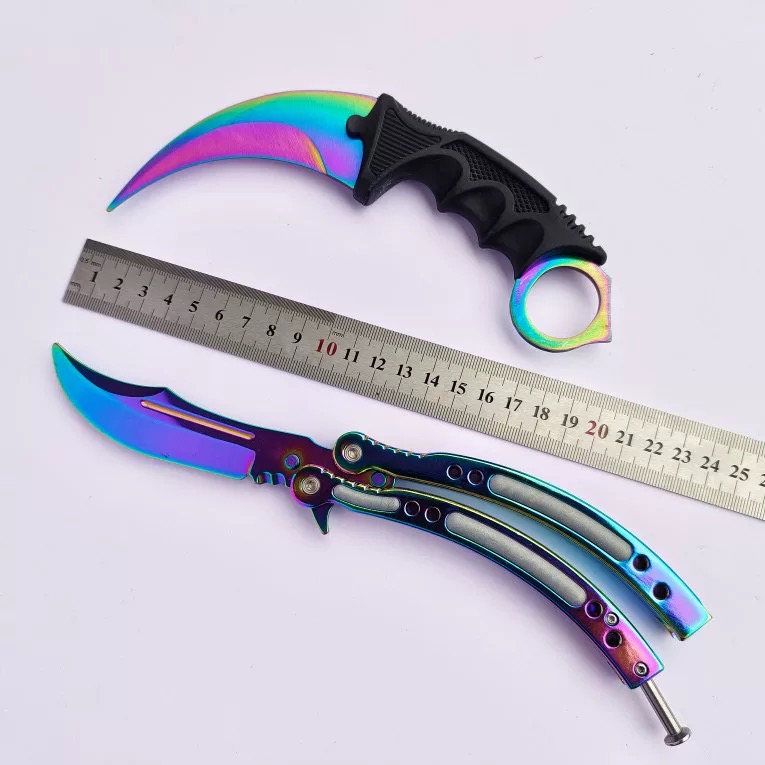 Xpropsreplica CSGO Karambit + Butterfly Knife Mystery Box