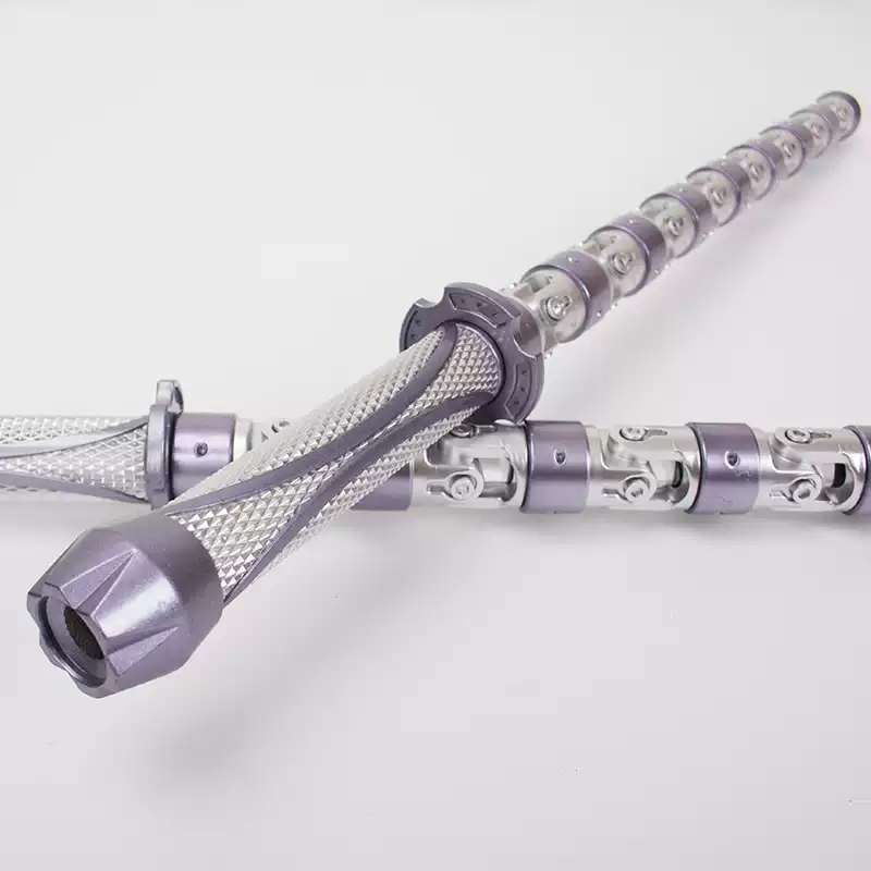 Xpropsreplica Black Widow metal batons from the movie Avengers, Natasha's dual batons, Scarlett Johansson's weapon model.