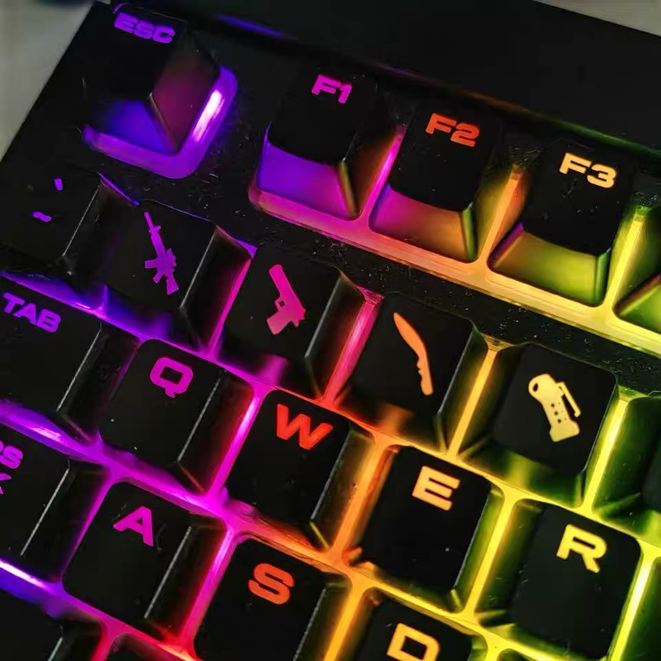 Xpropsreplica CSGO Backlit Keycap (Universal for Cross-axis Mechanical Keyboards)