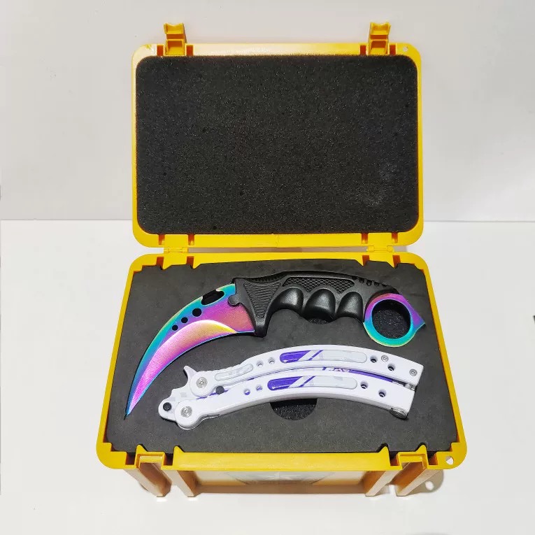 Xpropsreplica CSGO Karambit + Butterfly Knife Mystery Box