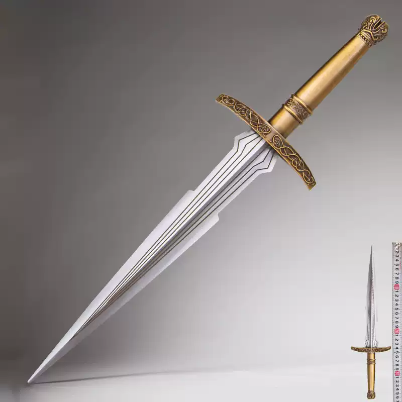 Xpropsreplica Steel Thor Loki Dagger Short Sword Scepter cosplay metal weapon
