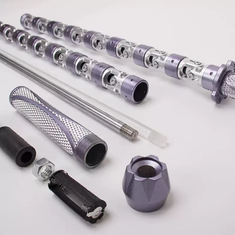 Xpropsreplica Black Widow metal batons from the movie Avengers, Natasha's dual batons, Scarlett Johansson's weapon model.