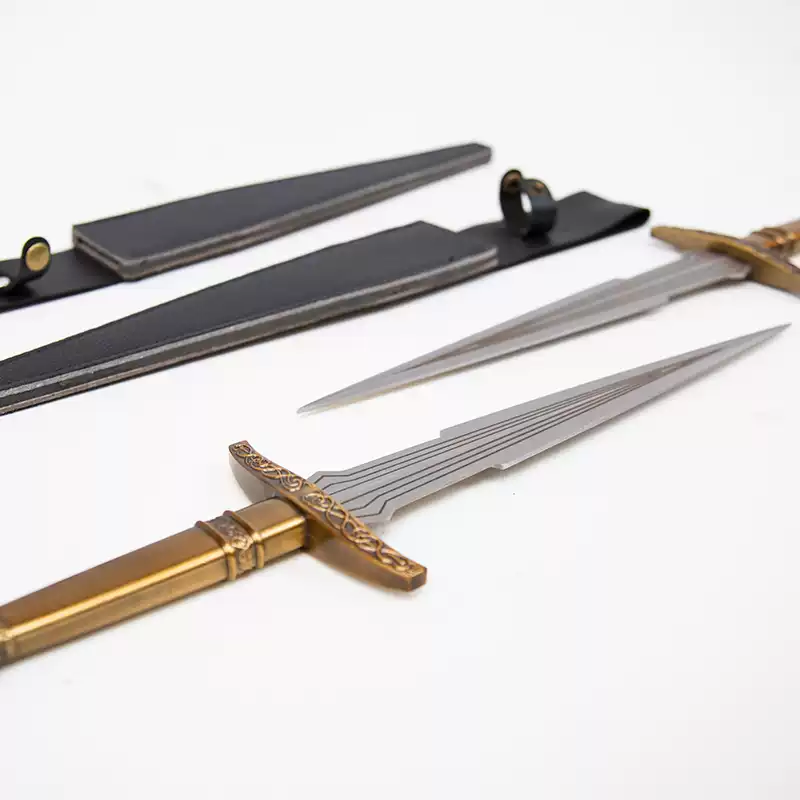 Xpropsreplica Steel Thor Loki Dagger Short Sword Scepter cosplay metal weapon