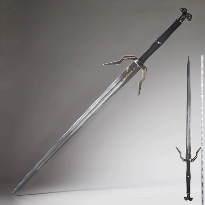 Witcher 3: Wild Hunt - White Wolf Steel Sword and Silver Sword of Geralt of Rivia