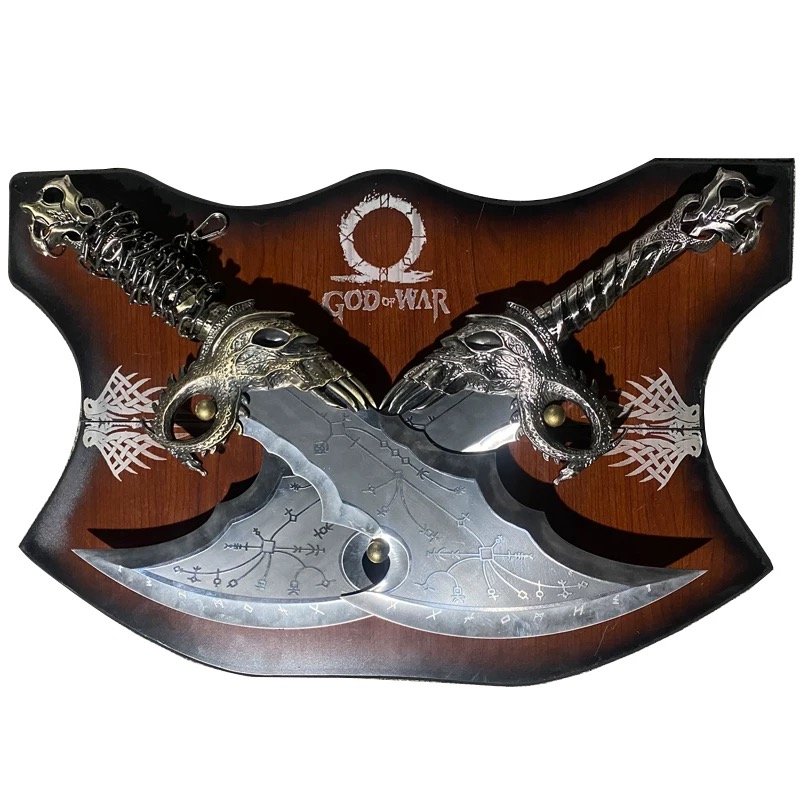 Xpropsreplica Blades of chaos | Handmade God of war blades of chaos stainless steel | Kratos Metal