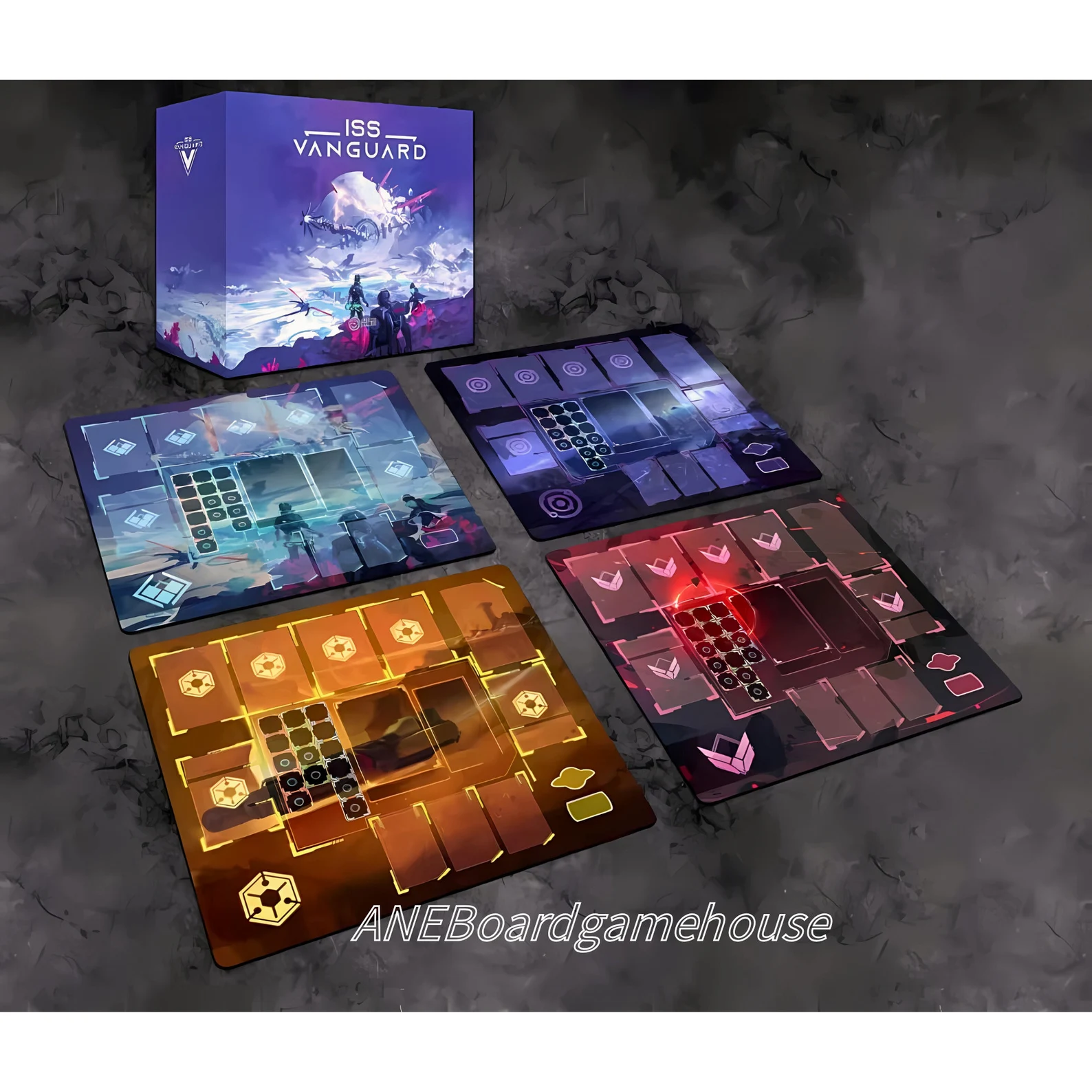 Xpropsreplica Boardgame ISS Vanguard playmat, custom boardgame playmat-UNOFFICIAL PRODUCT
