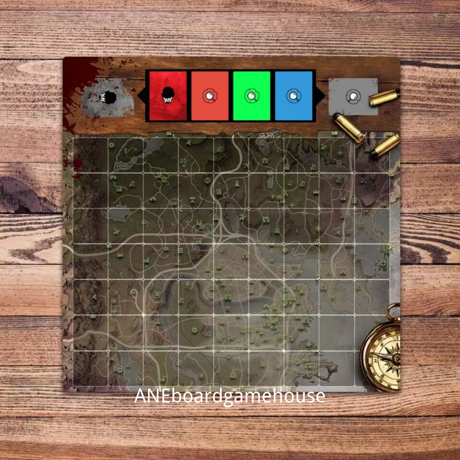 Xpropsreplica Boardgame- Maximum Apocalypse playmat-UNOFFICIAL PRODUCT