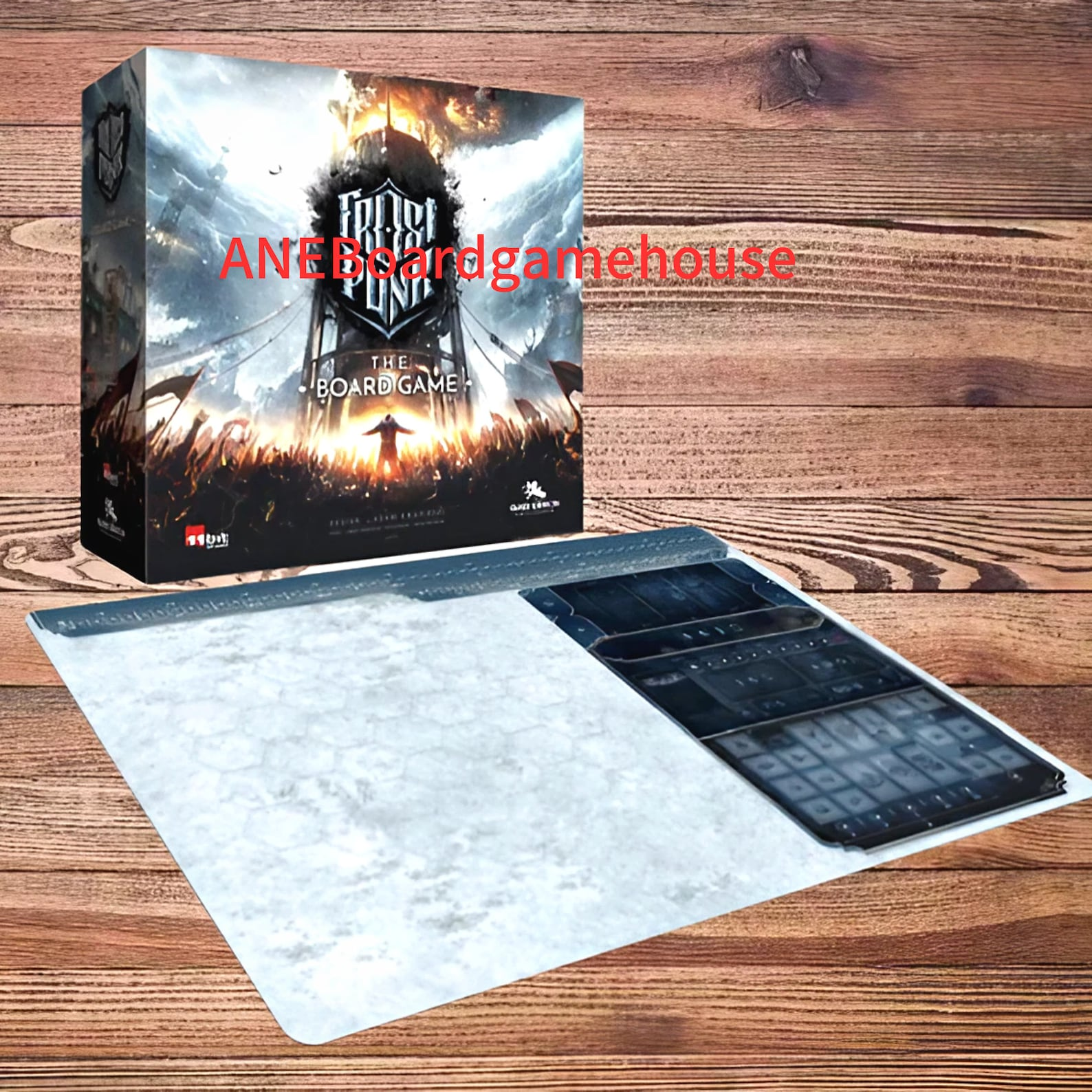 Boardgame- Frostpunk boardgame playmat -UNOFFICIAL PRODUCT