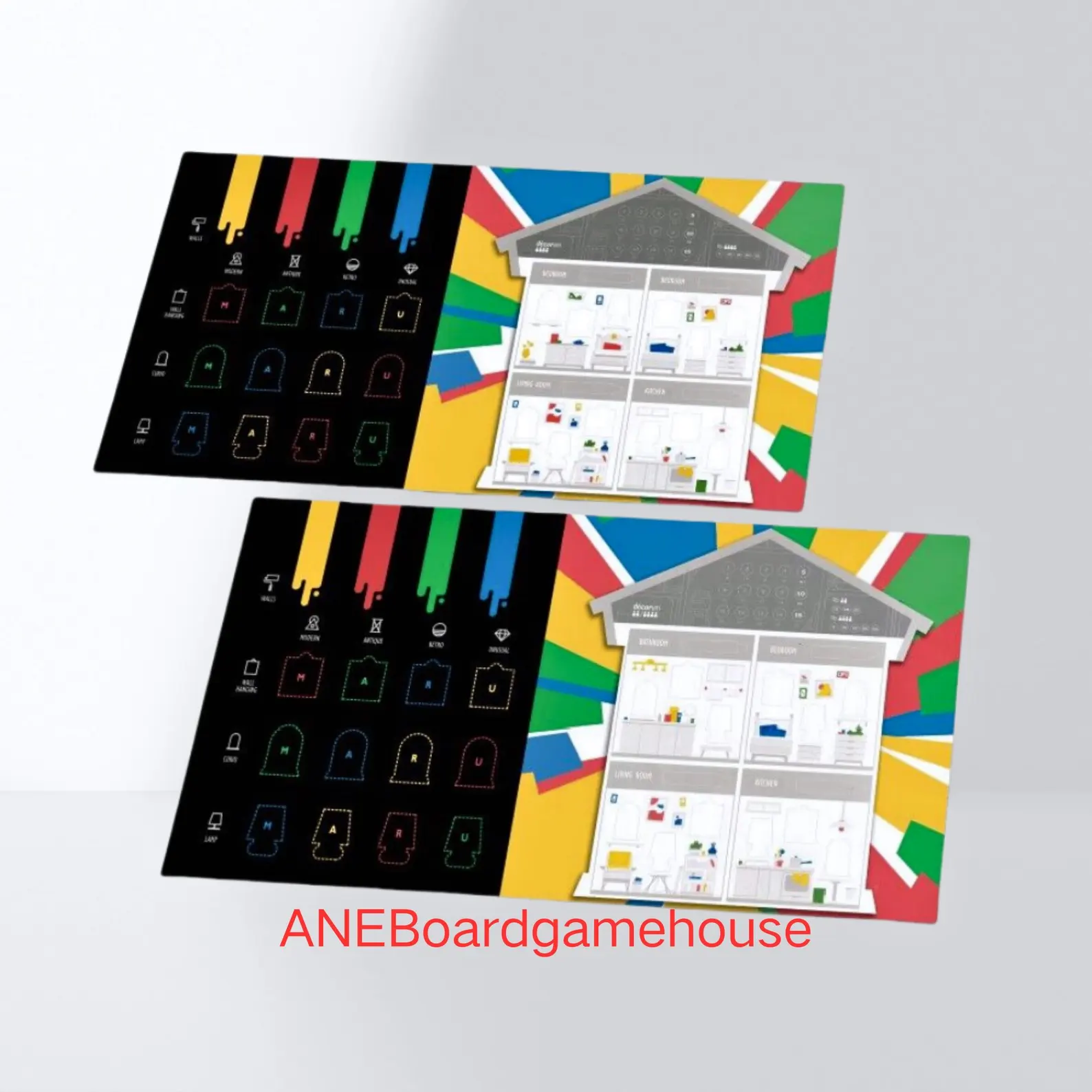 Xpropsreplica Boardgame- décorum playmat-UNOFFICIAL PRODUCT