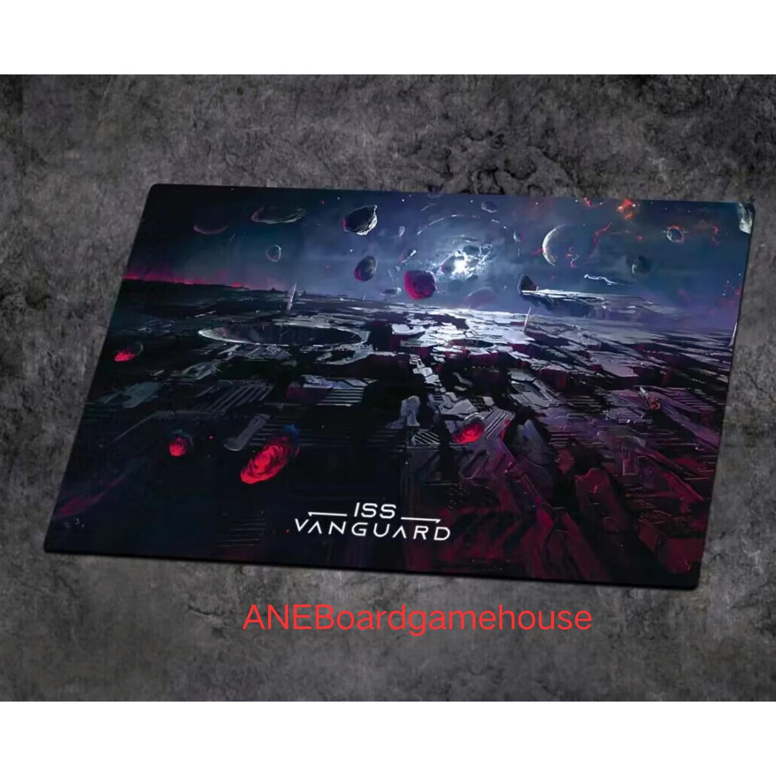 Xpropsreplica Boardgame ISS Vanguard playmat, custom boardgame playmat-UNOFFICIAL PRODUCT