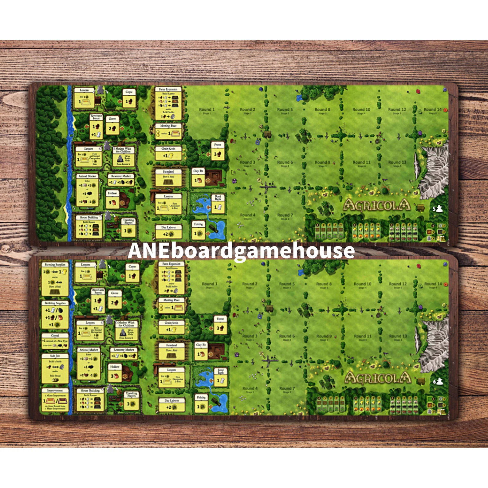 Boardgame- Newest version Agricola playmat -UNOFFICIAL PRODUCT
